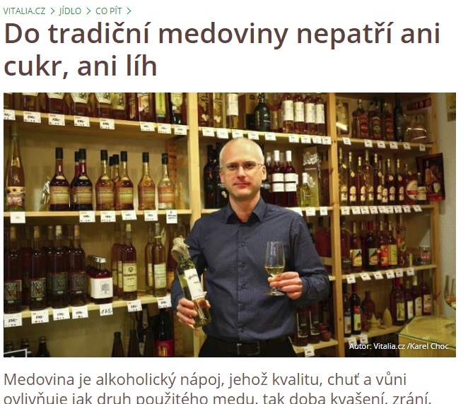 Vitalia.cz - Do tradiční medoviny nepatří ani cukr, ani líh