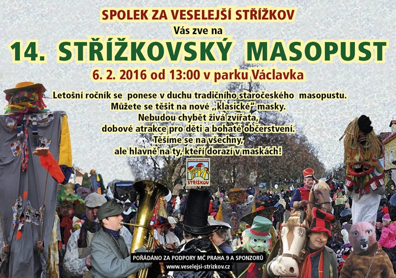 Střížkovský masopust s tradiční medovinou