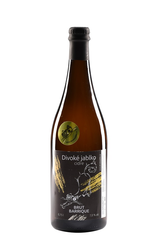 Divoké jablko: Divoké jablko Cidre Brut Barrique