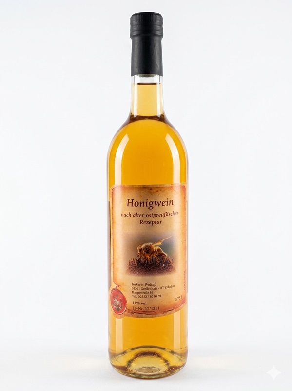Imkerei Woitaß: Honigwein nach alter ostpreussischer Rezeptur