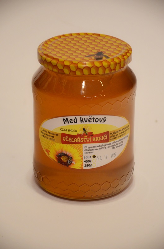 Včelařství Krejčí: Med květový