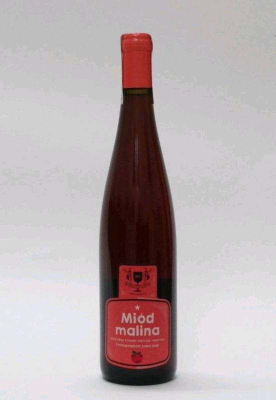 Miodosytnia Imbiorowicz: Miód malina - Raspberry mead - Miód pitny trójniak