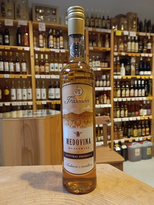Včelařství Třasoňovi s.r.o.: Medovina archívní s vanilkou (2015)