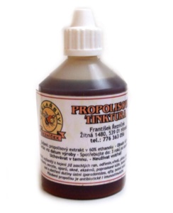 František Řezníček: Propolisová tinktura (60%)
