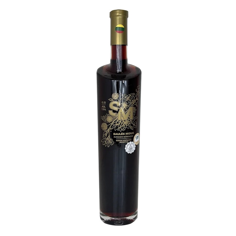 Saulės midus: Sun mead - blackcurrant