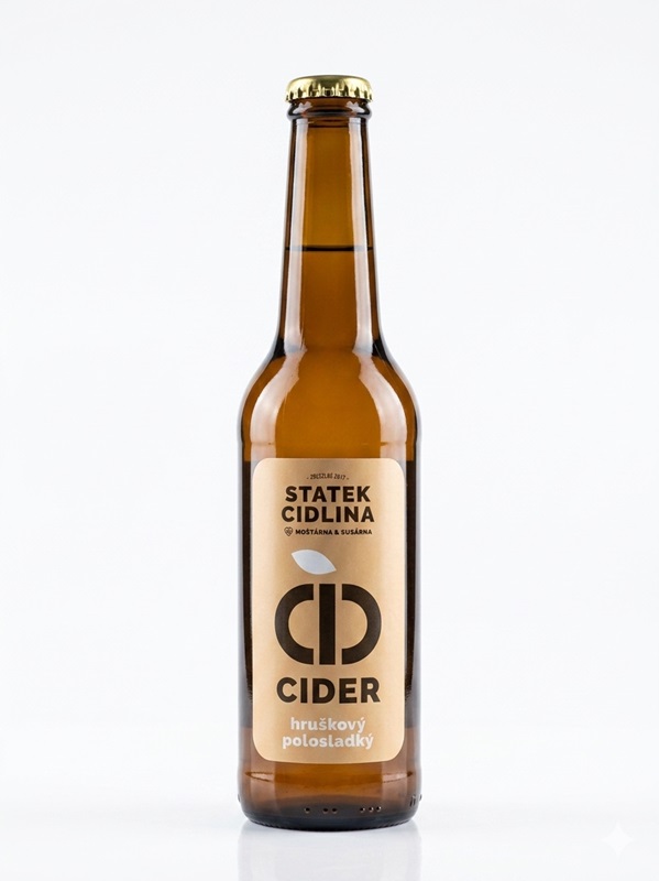 Statek Cidlina: Statek Cidlina - cider hruškový, polosladký