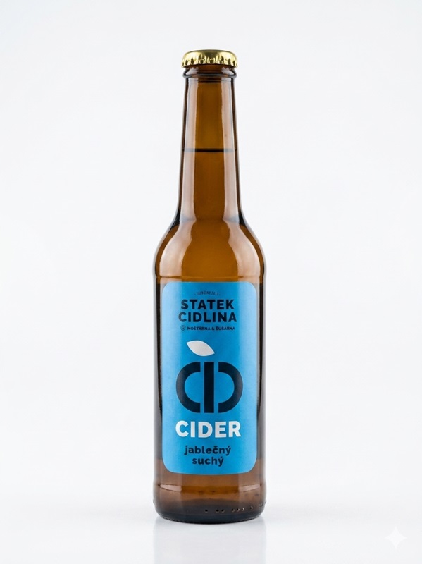 Statek Cidlina: Statek Cidlina - cider jablečný, suchý