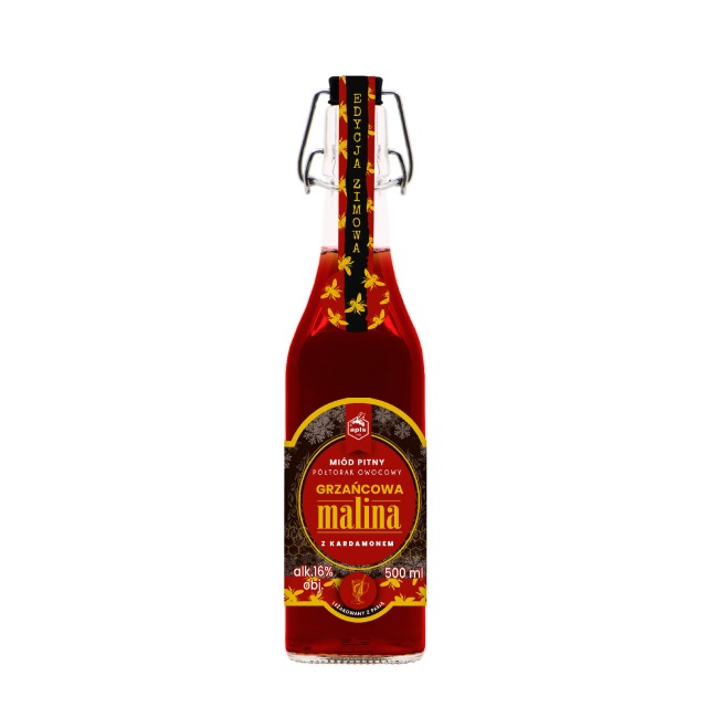 Apis: Mulled Raspberry - Grzańcowa malina - Miód pitny Półtorak Owocowy